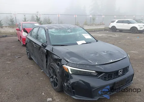 2025 Honda Civic Sport from USA, damaged, VIN 2HGFE2F55SH582316